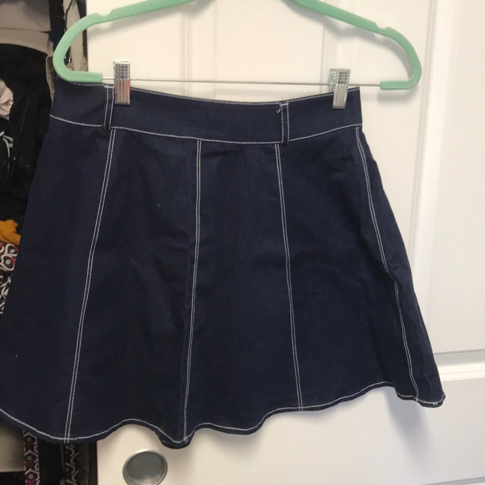 Denim skirt